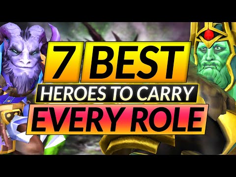 7 MOST BROKEN HEROES of the NEW META - BEST Picks for EVERY ROLE  - Dota 2 Guide