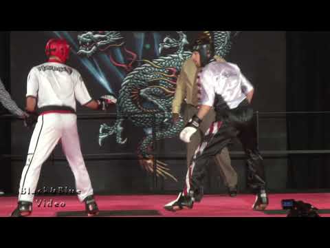 Team Sparring Match Hayabusa vs JPM rd 2 Jeremy Francour vs Tamas Imre 2017 Diamond Nationals