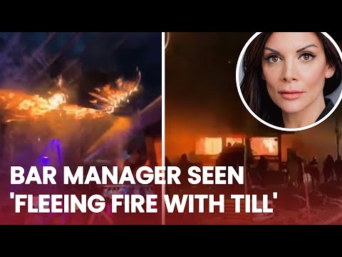 Swiss bar manager 'seen FLEEING BURNING BUILDING with till stuffed cash' as fire killed 40