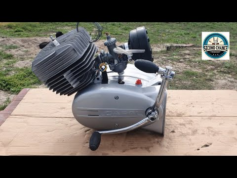 Full restoration old moped Casal motor from 1975