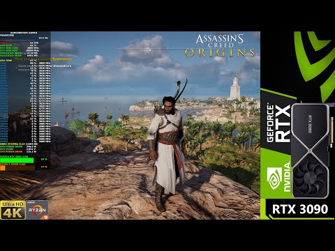 Assassin's Creed Origins Ultra High Settings 4K | RTX 3090 | Ryzen 9 5950X