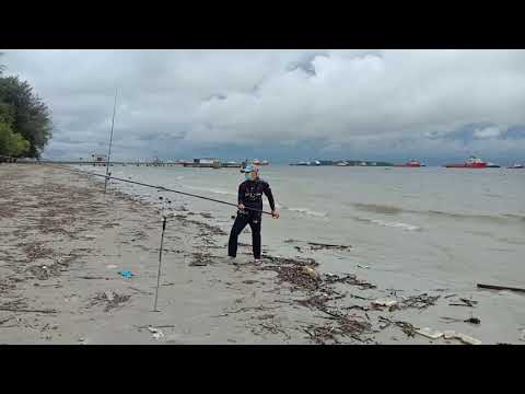 Surfcast Rod Daiwa Emblem Reel Shimano Ultegra Ci4 with 160g Sinker