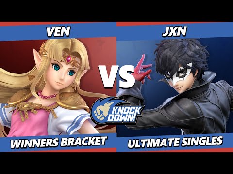 Knockdown 80 - Ven (Zelda) Vs. Jxn (Joker) Smash Ultimate - SSBU