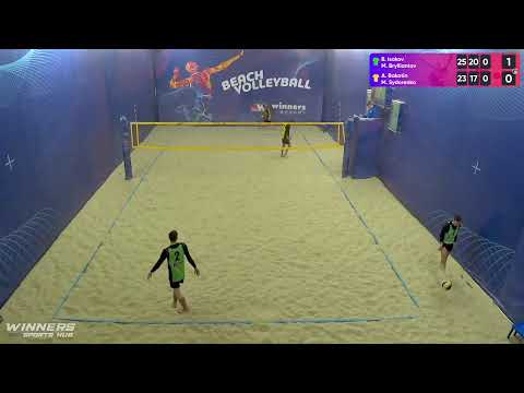 22:10 B. Isakov / M. Brylliantov - A. Bakotin / M. Sydorenko 18.03.2023 | Winners Beach Volleyball