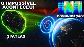 EU NUNCA FIZ UM VÍDEO COMO ESSE ANTES 🛜 Sinal ULTRA-RARO de 25 Hz recebido do 3I/ATLAS