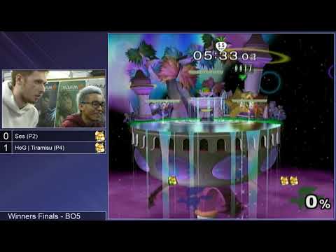 GSS 99 SSBM - Ses (Green Fox) vs. HoG | Tiramisu (Default Fox) - Melee WF