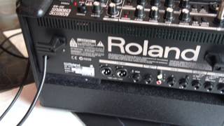 Video thumbnail for Amp Roland Acoustic Chorus AC60 by ADV Music Instrumentos Musicais