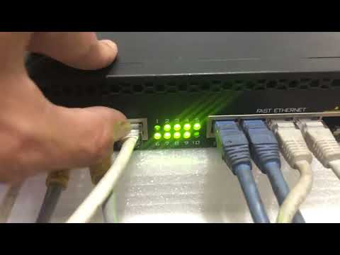 Testing Mikrotik RB2011UiAS-RM all Port SFP Ethernet