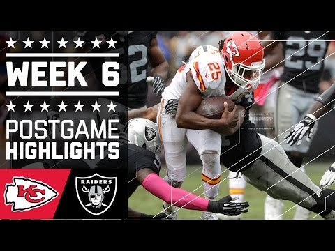 Chiefs vs. Raiders | NFL Week 6 Game Highlights