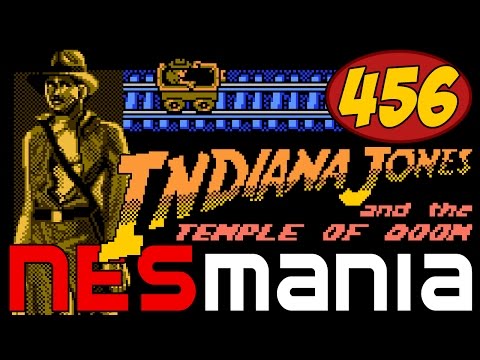 456/714 Indiana Jones and the Temple of Doom - NESMania