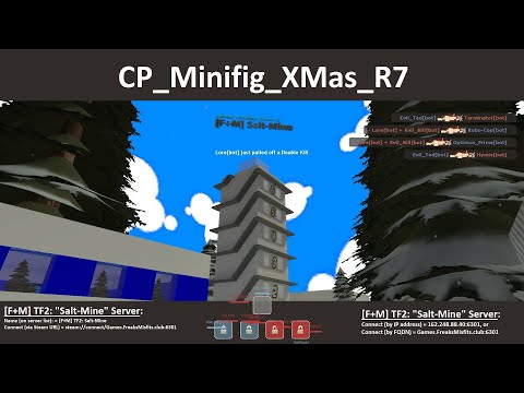 [F+M] TF2: Salt-Mine server (CP_Minifig_XMas) - FIXED VID