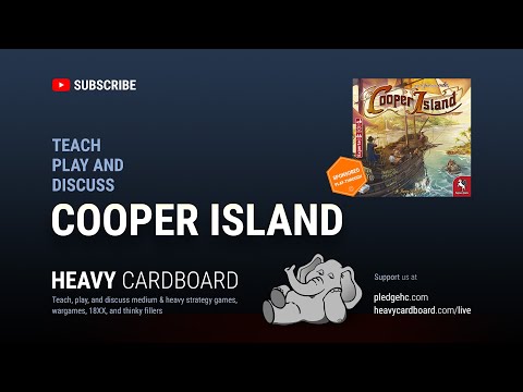 Cooper Island 4p Teaching & Play-through by Heavy Cardboard