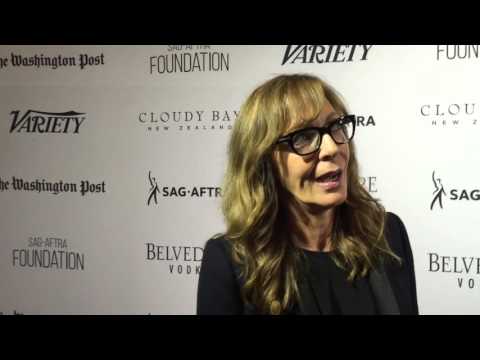 Dule Hill, Allison Janney and Constance Zimmer on WaPo/Variety/SAGAFTRA party red carpet