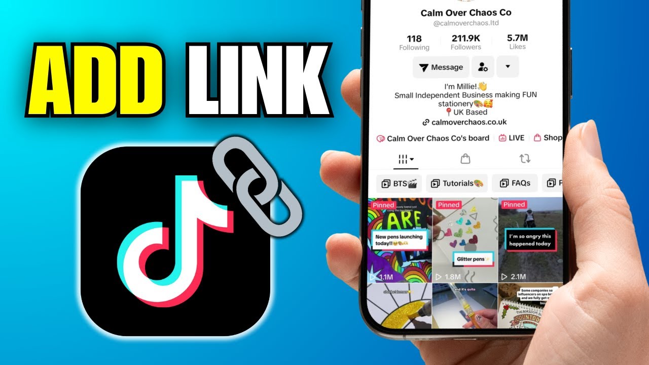 How To Add Link To TikTok Bio (2 Methods)