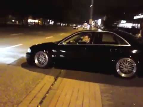 Hannover Hardcore Audi RS4 Limo Drift auf der Vahrenwalder / Aral aus 2010!