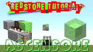 Ascensore con Slime Block SEMPLICE - Redstone Tutorial