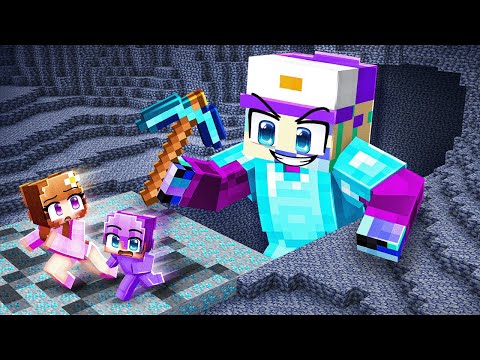 Minecraft but Dash Mines 1,000,000 Diamonds