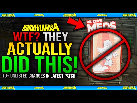 10 UNLISTED CHANGES in Latest Patch Update! - Hidden Nerfs & MORE! - Borderlands 4 Patch Update