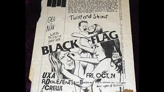 Black Flag - The Infamous Baces Hall Riot, East Hollywood, CA, 10/24/80