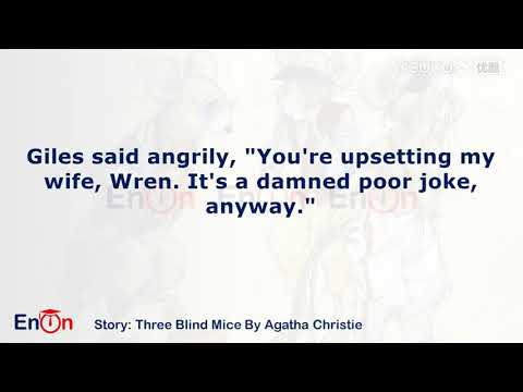 Three Blind Mice by Agatha Christie