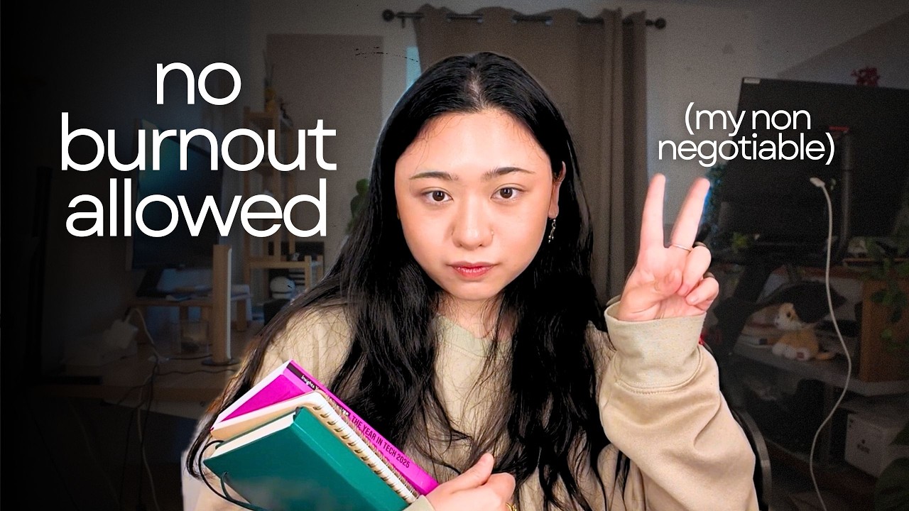 how I figured out a study routine that actually feels good