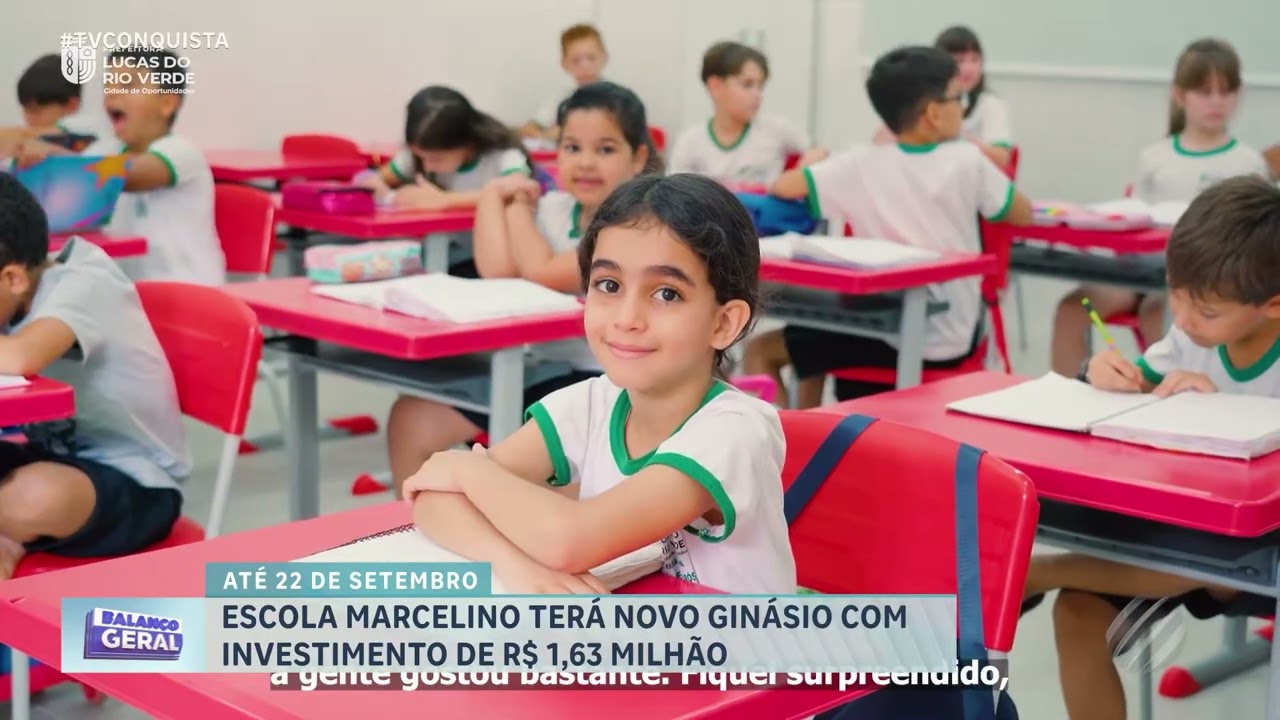 Escola de Lucas do Rio Verde terá novo ginásio poliesportivo com investimento de R$ 1,6 milhão