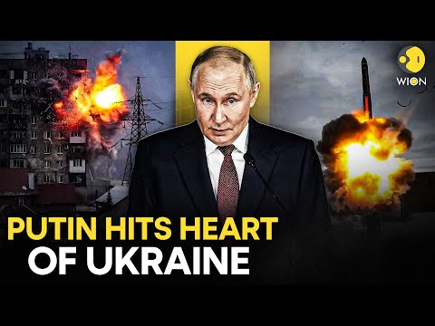 Russia-Ukraine Attack LIVE: Putin Strikes Kyiv, Attacks Cut Heating To Over 1,100 Buildings | WION