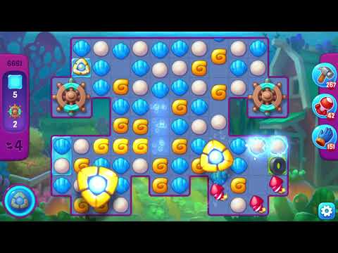 Fishdom 6661 Super Hard Level - 12 moves - NO BooSTERS