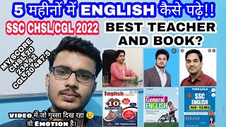 SSC CGL/CHSL 2022 |How to Learn English Grammar in 4 Months| #ssc #chsl #cgl #incometax #motivation