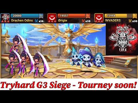 G3 Siege: Drachen Odins vs Ørigin vs !NVADERS - Summoners War
