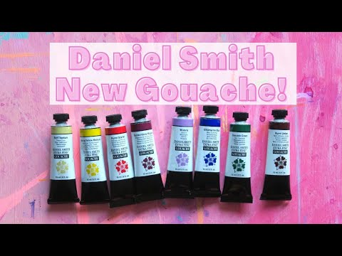 New Daniel Smith Gouache! Swatches, Mixes & More!