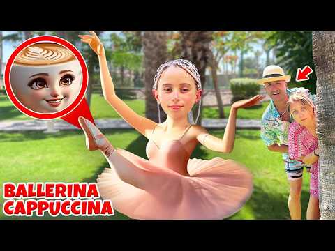 GIORGIA SI TRASFORMA IN BALLERINA CAPPUCCINA E UN BRAINROT LA INSEGUE!