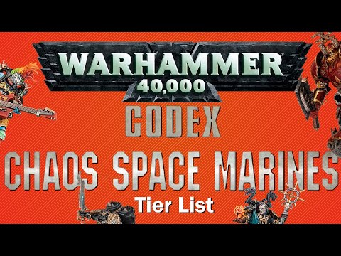 Chaos Space Marines Codex Tier List