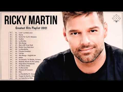Ricky Martin Greatest Hits Playlist 2021 - Ricky Martin Best Songs Ever