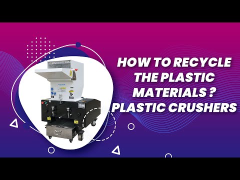 Plastic Crusher/Shredder Machine