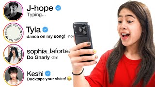 Download lagu DMing Celebrities For a Dare (TYLA REPLIED!!) mp3