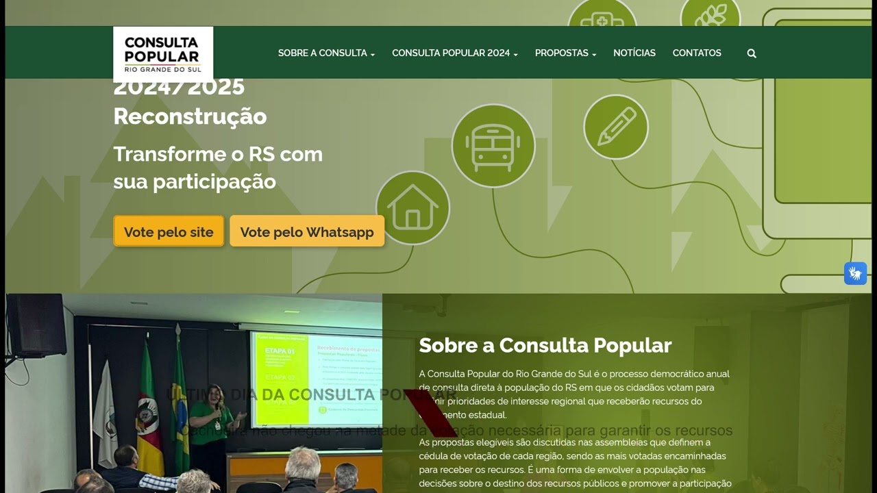 Votação da Consulta Popular 2024 termina nesta sexta