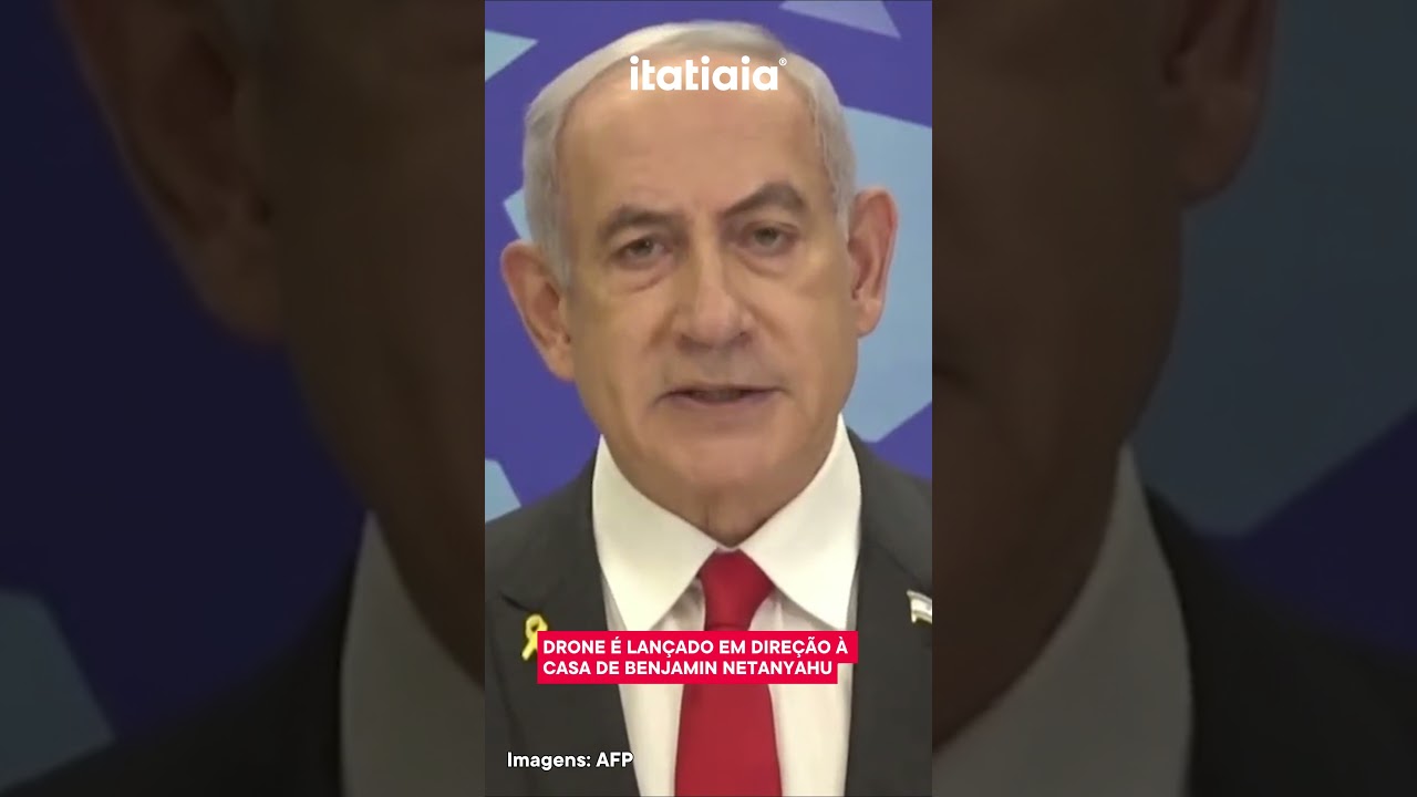 DRONE É LANÇADO EM DIREÇÃO À CASA DE BENJAMIN NETANYAHU