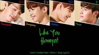 HONEYST (허니스트) - Like You (반하겠어) [Color Coded Han|Rom|Eng Lyrics]