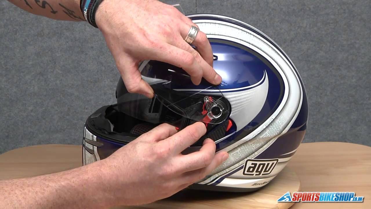 AGV GT4 Max Vison Pinlock Ready Anti-Scratch Visor - Not Road Legal Video