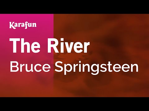 The River - Bruce Springsteen | Karaoke Version | KaraFun