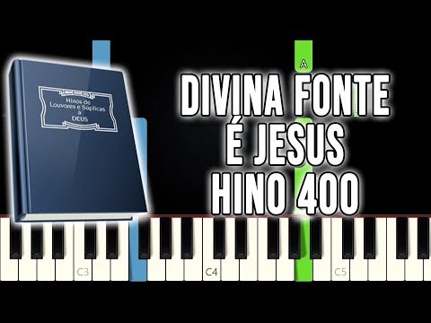 Hino 400 CCB - Divina Fonte É Jesus | VERSÃO FÁCIL | Piano e Teclado Tutorial