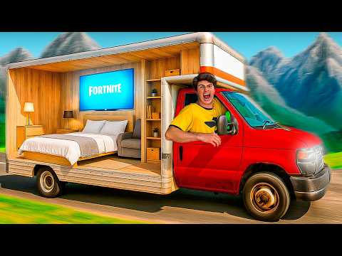 PASSEI 7 DIAS EM UMA CASA CARRO 2.0 (VLOG DE 1 HORA)