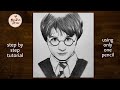 How To Draw Harry Potter Step By Step Drawing Tutorial YouCanDraw