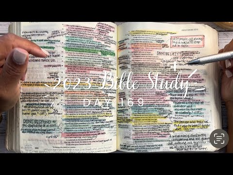 Study the Bible in One Year: Day 169 Proverbs 27-29 | Bible study for beginners