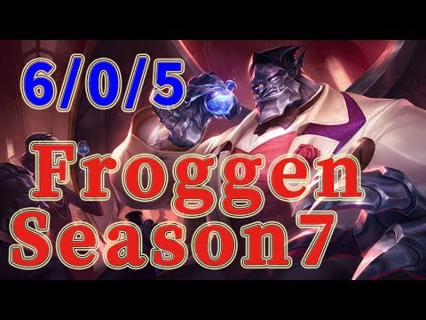 Echo Fox Froggen Galio MID vs Katarina Patch 7.19