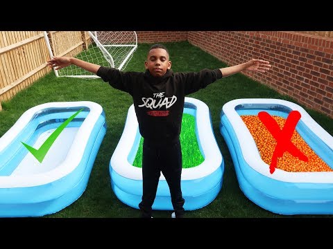 DONT Trust Fall into the Wrong Mystery Pool Challenge!