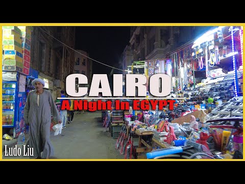 Downtown Cairo  by Night - 4K immersive walk in the Egyptian capital