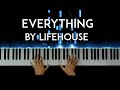 Everything by Lifehouse Piano Cover + sheet music