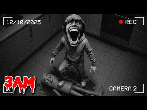 CAUGHT SCP 67 KID ON OUR SECURITY CAMERAS AT 3 AM (HE CAME TO MY HOUSE) *IN REAL LIFE*